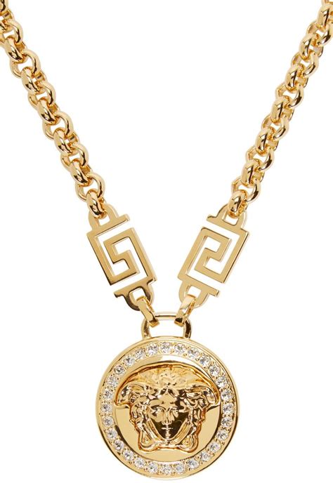 versace style ring gold silver|versace women's silver necklaces.